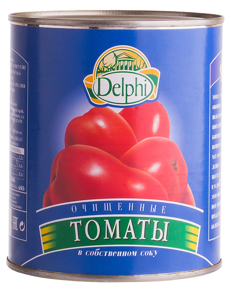 Delphi Томаты очищенные в собственном соку, 800 г70.0000 Delphi Томаты очищенные в собственном соку, 800 г70.0000Томат - одна из известнейших овощных культур в мире. Пользующаяся заслуженной популярностью на всех континентах. Помимо отличного вкуса томат содержит множество полезных и питательных веществ для нашего организма. В условиях городской жизни этот овощ незаменим в пищевом рационе, помогая предупреждать онкологические заболевания.