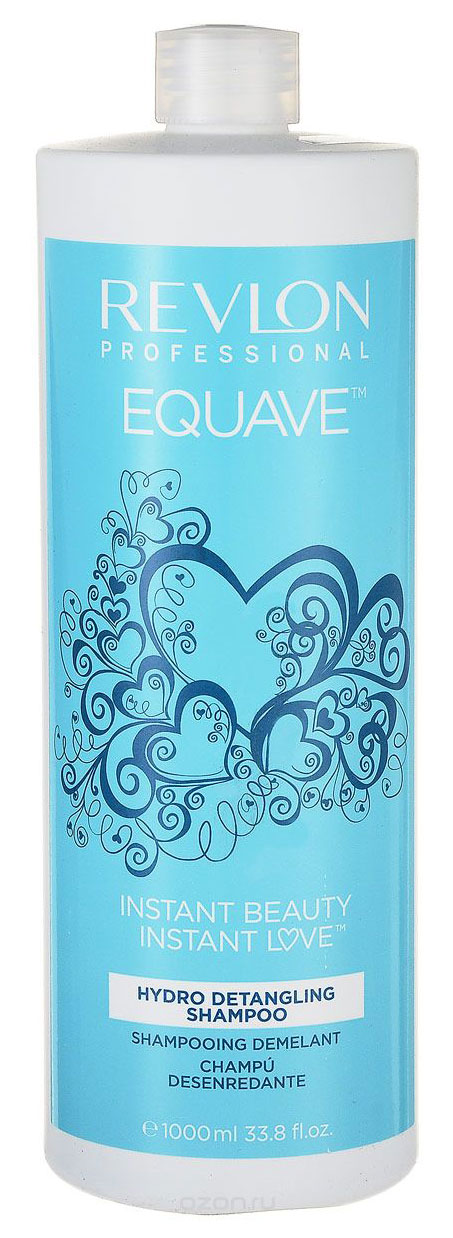 Revlon Professional Equave Шампунь, облегчающий расчесывание волос Instant Beauty Hydro Nutritive Detangling 750 мл7203682000 Revlon Professional Equave Шампунь, облегчающий расчесывание волос Instant Beauty Hydro Nutritive Detangling 750 мл7203682000Шампунь, облегчающий расчесывание волос уменьшает спутанность, обладает восстановительным, укрепляющим эффектом. Препятствует возникновению сухости и придает волосам здоровый блеск и красоту. Специалисты компании Revlon создали для ослабленных, ломких, поврежденных и путающихся волос шампунь Hydro Detangling Shampoo с повышенным содержанием кератина. Этот шампунь создан на базе новых разработок компании и значительно облегчает процедуру расчесывания и укладки волос. Вы испытаете восхитительное ощущение легкости и чистоты! Шампунь мягко и глубоко очищает и кондиционирует волосы, укрепляет их и оздоравливает. Благодаря кератиновому питанию они становятся мягкими и прочными, здоровыми и сияющими.