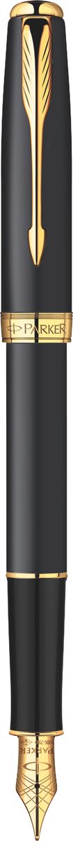Parker Ручка перьевая Sonnet Matte Black GT чернаяPARKER-S0817930 Parker Ручка перьевая Sonnet Matte Black GT чернаяPARKER-S0817930Ручка перьевая Sonnet Matte Black GT, черный матовый корпус, позолоч. детали, черн ч, перо F