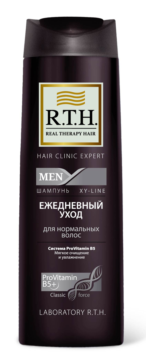 Шампунь R.T.H. Men Ежедневный уход4604903000141 Шампунь R.T.H. Men Ежедневный уход4604903000141Эффективно очищает и увлажняет волосы и кожу головы. Протеин в составе формулы защищает структуру волос и предотвращает сухость кожи головы при ежедневном использовании. Шампунь восстанавливает волосы, обеспечивает естественное увлажнение и защищает от последующих негативных воздействий окружающей среды.