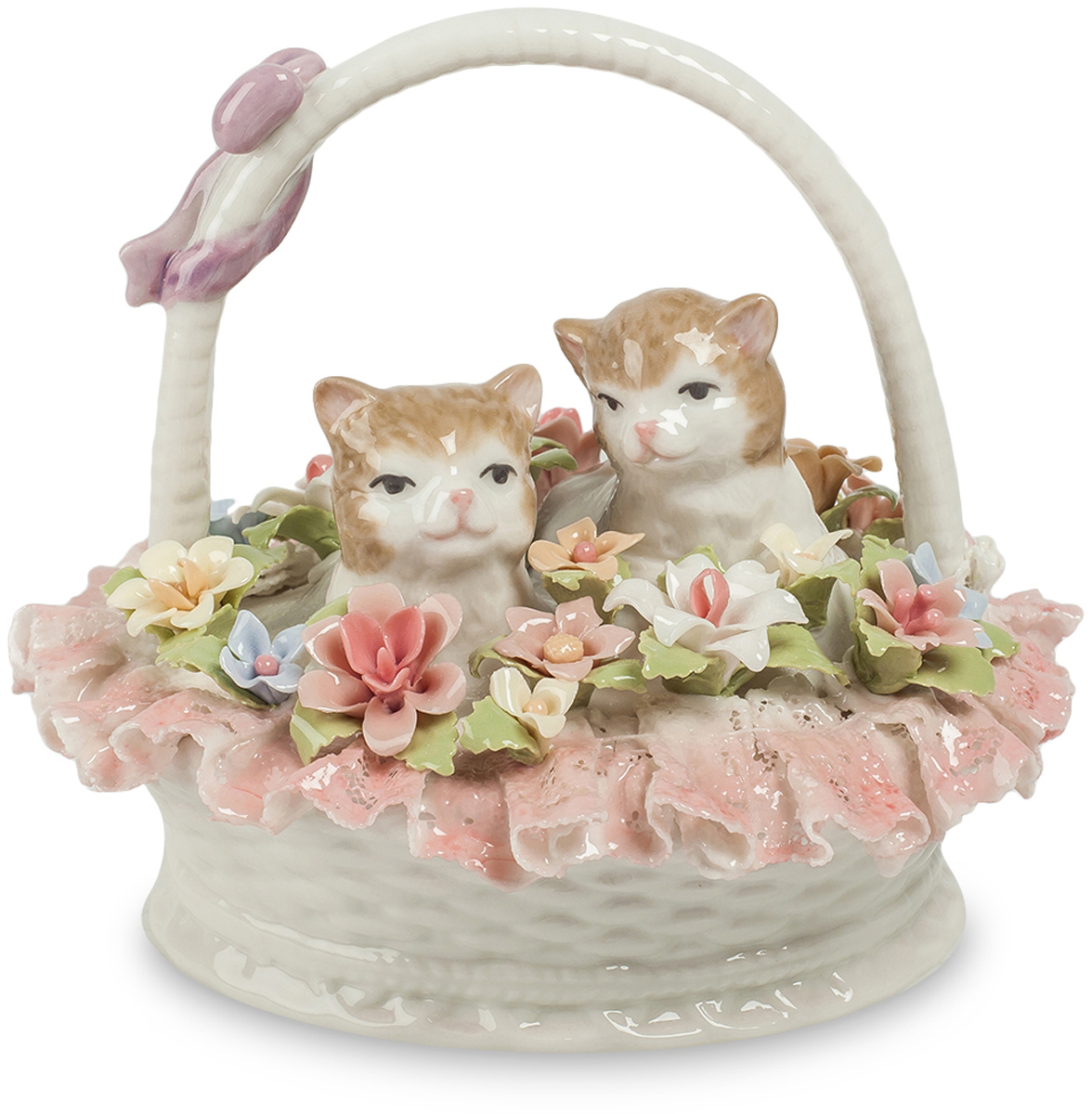 Фигурка Pavone Котята в цветочной корзине. CMS-15/93CMS-15/93 Фигурка Pavone Котята в цветочной корзине. CMS-15/93CMS-15/93Фигурка Котята в цветочной корзине (Pavone)