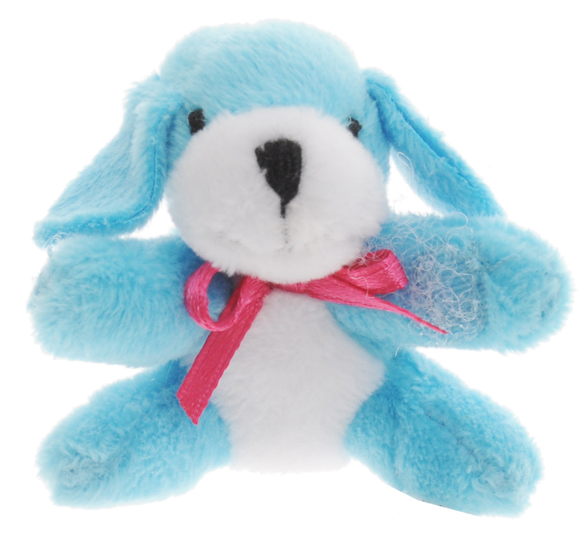 Beanzees Мягкая игрушка Собачка Fluffy 5 смB31001_11_голубой, собачка Beanzees Мягкая игрушка Собачка Fluffy 5 смB31001_11_голубой, собачкаСимпатичная миниатюрная мягкая игрушка Beanzees Собачка Fluffy - это игрушка три в одном. Ее приятно держать в руках, увлекательно коллекционировать, а также эти игрушки можно соединять между собой с помощью липучек и носить как оригинальное украшение на шею или на руку. По легенде эти крошечные животные обитают все вместе в волшебном лесу под названием Бинзилэнд, в котором всегда ярко светит солнышко и цветут цветы. Размер игрушки 5 см, она выполнена из мягкого гипоаллергенного материала, набивка - синтетическое волокно, в том числе специальные пластиковые гранулы, делающие эту игрушку замечательным антистрессом. На лапках собачки располагаются маленькие текстильные липучки, с помощью которых игрушку можно соединять с другими.