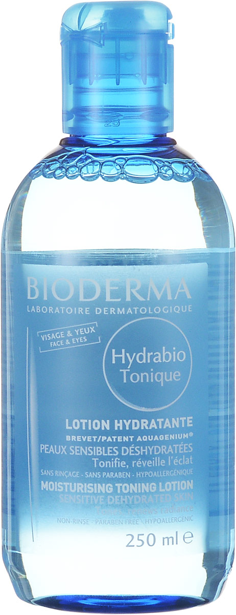 Bioderma Тонизирующий увлажняющий лосьон Hydrabio, 250 мл028372B Bioderma Тонизирующий увлажняющий лосьон Hydrabio, 250 мл028372BМягко очищает кожу. Восстанавливает механизм увлажнения. Увлажняет, устраняет дискомфорт. Великолепная переносимость.