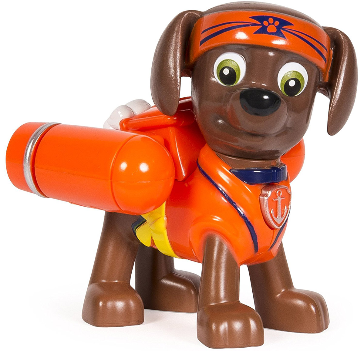 Paw Patrol Фигурка Pup-Fu Zuma16655_20072762 Paw Patrol Фигурка Pup-Fu Zuma16655_20072762Фигурка Paw Patrol Pup-Fu Zuma с рюкзаком-трансформером станет отличным подарком для маленьких поклонников мультсериала Щенячий патруль. Фигурка выполнена из прочного высококачественного пластика. Голова фигурки вращается. При нажатии на кнопку, расположенную на груди, из рюкзака выдвигаются турбины. Ваш малыш сможет часами играть с этой очаровательной фигуркой, разыгрывая сценки из мультфильма, или придумывая собственные истории.