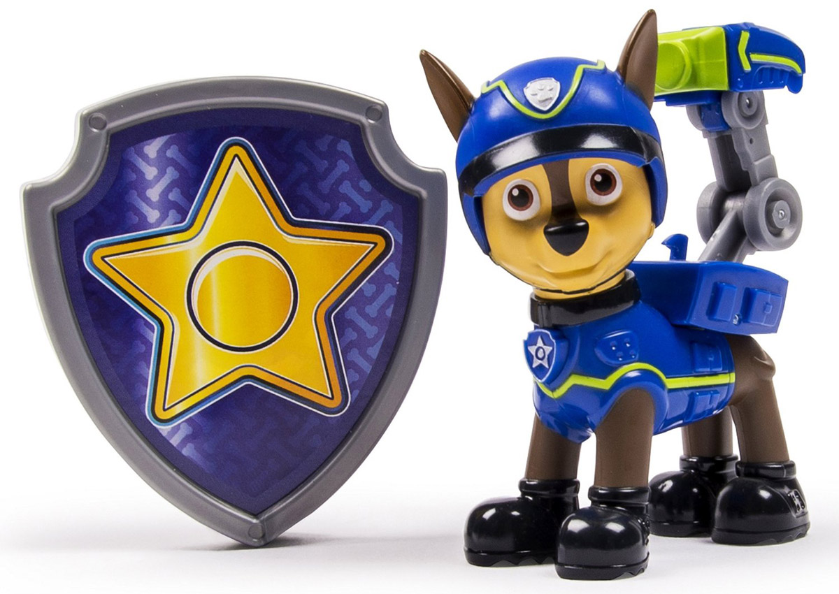 Paw Patrol Фигурка Spy Chase со значком16600_200068609 Paw Patrol Фигурка Spy Chase со значком16600_200068609Фигурка Paw Patrol Spy Chase с рюкзаком-трансформером станет отличным подарком для маленьких поклонников мультсериала Щенячий патруль. Фигурка выполнена из прочного высококачественного пластика. Голова фигурки вращается. При нажатии на кнопку, расположенную на груди, из рюкзака выдвигается шпионская камера. В комплекте с игрушкой идет полицейский значок. Ваш малыш сможет часами играть с этой очаровательной фигуркой, разыгрывая сценки из мультфильма, или придумывая собственные истории.