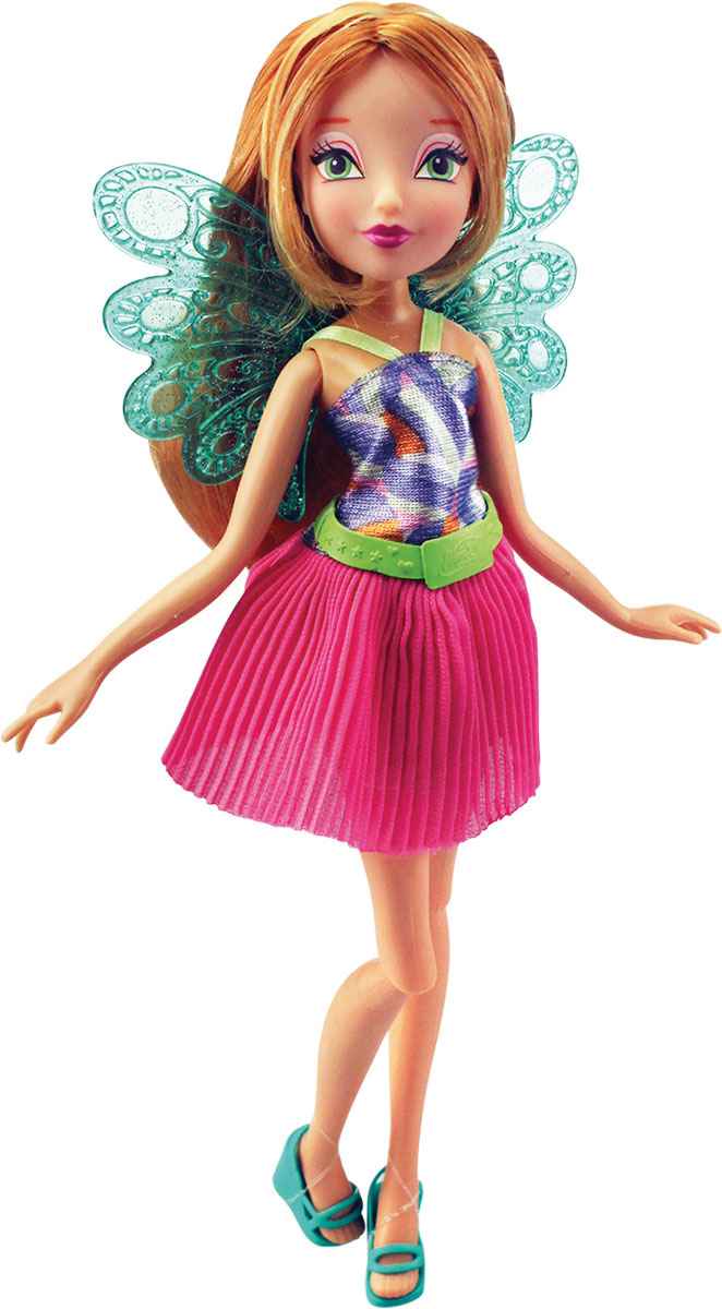 Winx Club Кукла Волшебный питомец FloraIW01221500_Flora Winx Club Кукла Волшебный питомец FloraIW01221500_FloraКуклы Winx Club - самый желанный подарок для девочек от 3 до 8 лет! Созданные по мотивам одноименного мультипликационного сериала, модницы-феи вот уже 12 лет подряд бьют все возможные рекорды популярности. Соберите и вы свою удивительную коллекцию кукол Винкс! Кукла Winx Club Волшебный питомец Flora представлена в виде феи цветов и растений. Голубые прозрачные крылья флоры можно снять, превратив ее в обычную девушку, которая будет не менее привлекательной. Руки куклы подвижны, а ноги оснащены шарнирами, благодаря которым они могут выполнять еще больше движений. У Флоры очень густые волосы, однако, в комплект входит дополнительная прядь, способная увеличить разнообразие возможных причесок, которые создаст ваша девочка. Фея Природы обрела нового друга - пса Амарока. Они здорово усиливают качества друг друга, стоя на страже любви, внимания и…заботы в школе Алфея. Пес Амарок легко меняет цвет, просто подставьте его под струю холодной воды - и магия Тайникс станет видна невооруженным...