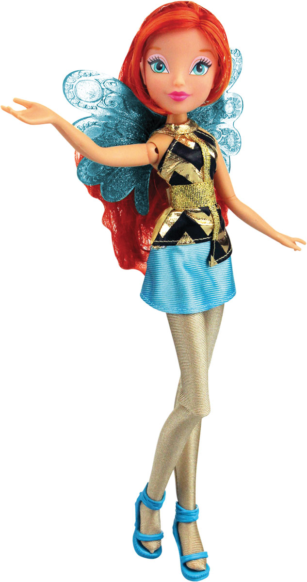 Winx Club Игровой набор с куклой Волшебный трон BloomIW01331500_Bloom Winx Club Игровой набор с куклой Волшебный трон BloomIW01331500_BloomКаждая девочка мечтает о своей волшебной комнате с туалетным столиком, где можно привести себя в порядок, сделать прическу или просто помечтать. Игровой набор с куклой Winx Club Волшебная комната Bloom - это воплощение мечты вашей малышки. Это комната, где прекрасная фея Блум сможет отдохнуть от приключений и заняться своей внешностью. В набор входят кукла в виде Блум в одежде и обуви, игрушка-трансформер в виде волшебного трона, 2 пары туфелек и 2 сумочки. При нажатии на секретную кнопку трон преобразуется в большой гардероб с ящиками. Благодаря сгибающимся ногам кукла Блум может расположиться на удобном стульчике, а большое зеркало отразит всю красоту прекрасной феи. Все элементы набора выполнены из качественных и безопасных материалов.