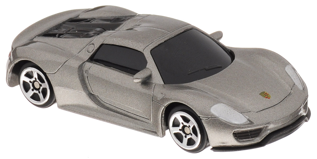 Uni-Fortune Toys Модель автомобиля Porsche 918 Spyder цвет серебристый344027S Uni-Fortune Toys Модель автомобиля Porsche 918 Spyder цвет серебристый344027SМодель автомобиля Uni-Fortune Toys Porsche 918 Spyder будет отличным подарком как ребенку, так и взрослому коллекционеру. Благодаря броской внешности и великолепной точности автомобиль станет подлинным украшением любой коллекции авто. Машина будет долго служить своему владельцу благодаря металлическому корпусу с элементами из пластика. Модель автомобиля обязательно понравится вашему ребенку и станет достойным экспонатом любой коллекции.