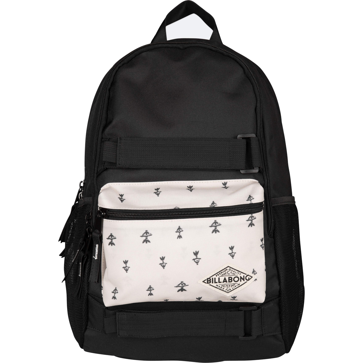 Рюкзак городской Billabong Crew, цвет: черный, 20 л. Z9BP02Z9BP02 Рюкзак городской Billabong Crew, цвет: черный, 20 л. Z9BP02Z9BP02Функциональный городской рюкзак, выполненный из износостойких материалов, готовый служить Вам долгое время, сохраняя презентабельный внешний вид. Два вместительных отсека с карманом для ноутбука, а также внешний карман на молнии для мелочей. Крепления для скейта и боковые сетчатые карманы.