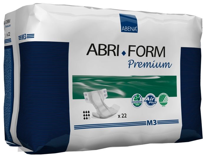 Abena Подгузники для взрослых Abri-Form M3 ночные 22 шт 4306243062 Abena Подгузники для взрослых Abri-Form M3 ночные 22 шт 4306243062Подгузник для взрослых, Abri-Form Premium, М3,ночные, 22 шт., 2900 мл - классический подгузник для взрослых (лежачих или малоподвижных людей после операций) со средней и тяжелой формой недержания мочи и кала. Качество каждого подгузника проверено электроникой. Сделано в Дании. Abri-Form Premium - это полная линейка премиум подгузников для взрослых с умереной и тяжелой формами недержания. Отличия Abri-Form Premium от других подгузников: ? 3 степени защиты от протеканий (уникальные впитывающие каналы, 6 слоев, высокие бортики, направленные внутрь подгузника) ? имеет дополнительную защиту от протеканий со спины (первые в России подгузники с кармашком, задерживающим жидкость) ? мягкие тянущиеся боковинки не оставляют следов на бедрах, в отличие от обычной резинки ? жидкость превращается в гель и не может вытечь 7 дополнительных преимуществ: ? подгузник полностью дышащий; ? задерживает запахи; ? быстро впитывает за счет системы Top Dry (Топ Драй) и влагораспределяющих каналов; ?...