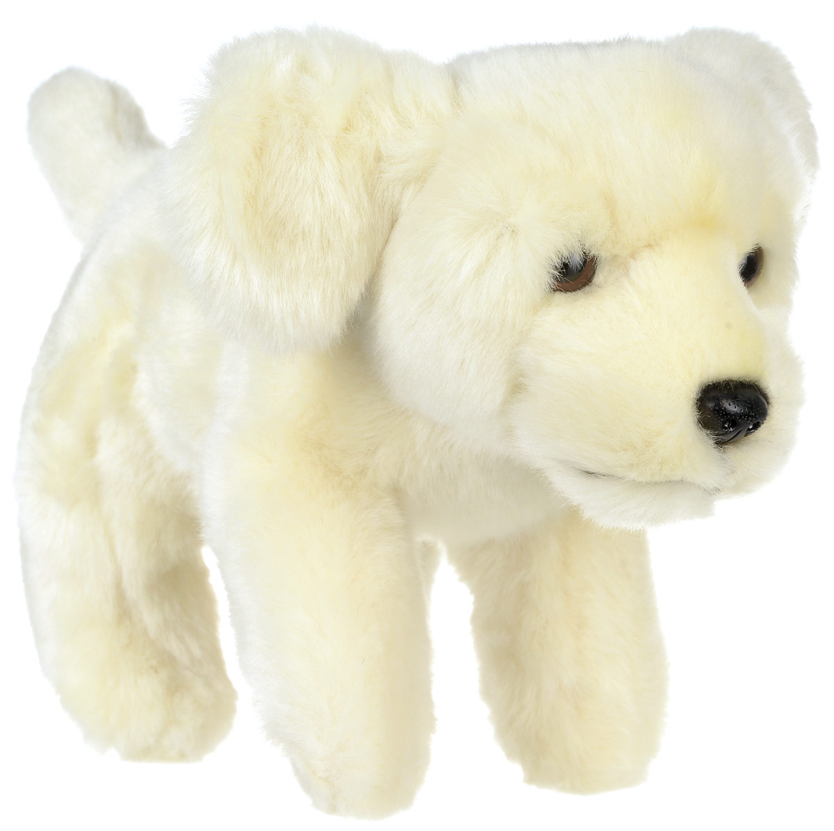 Hansa Toys Мягкая игрушка Лабрадор 22 см3977 Hansa Toys Мягкая игрушка Лабрадор 22 см3977Лабрадор-ретривер является одной из самых популярных пород собак. Первоначально эта парода была выведена в качестве рабочей собаки, поэтому многие лабрадоры все еще используются в качестве подружейных собак, собак-поводырей, собак-спасателей. Порода берет свое начало на острове Ньюфаундленд на восточном побережье Канады. Эти собаки отличаются отсутствием агрессии к людям и другим животным. Мягкая игрушка Hansa Toys Лабрадор обязательно понравится вам и вашему малышу, а также познакомит вас с этим животным.
