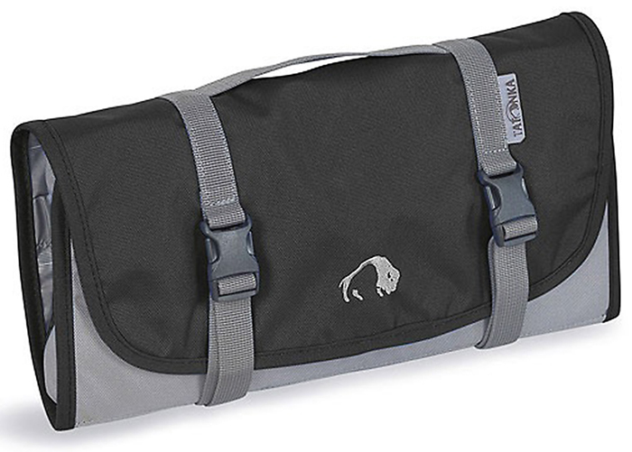 Складная сумка-косметичка Tatonka Travelkit, цвет: черный2805.040 Складная сумка-косметичка Tatonka Travelkit, цвет: черный2805.040Сумка полностью раскладывается, оснащена множеством отделений и небьющимся зеркальцем.