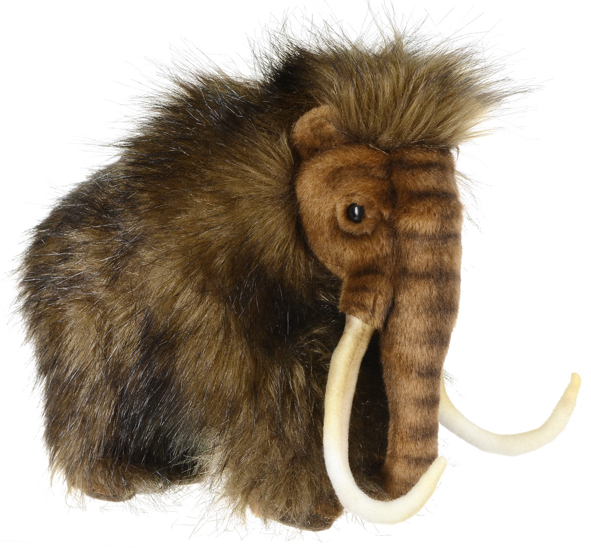 Hansa Toys Мягкая игрушка Мамонт 32 см4660 Hansa Toys Мягкая игрушка Мамонт 32 см4660Мамонты - вымерший род млекопитающих из семейства слоновых. Достигали высоты 5,5 метров и массы тела 10-12 тонн. Таким образом, мамонты были в два раза тяжелее самых крупных современных наземных млекопитающих - африканских слонов. Мамонты вымерли около 10 тысяч лет назад во время последнего Ледникового периода. Мамонты отличались от слонов не только размерами - у них также была шерсть и длинные изогнутые бивни. Продолжительность их жизни составляла 60 лет, также как и у современных слонов. Мягкая игрушка Hansa Toys Мамонт обязательно понравится вам и вашему малышу, а также познакомит вас с этим животным.