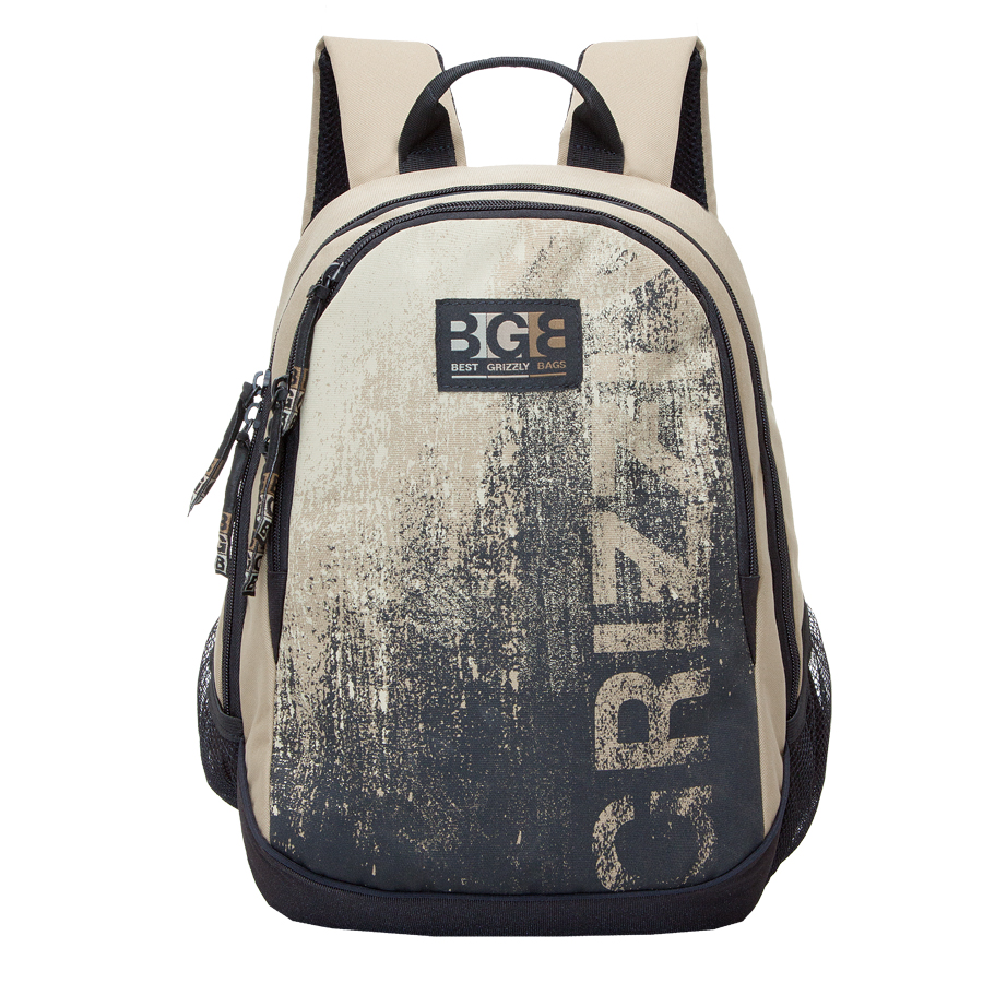 Рюкзак молодежный мужской Grizzly, цвет: бежевый, 22 л. RU-603-1/3RU-603-1/3 Рюкзак молодежный мужской Grizzly, цвет: бежевый, 22 л. RU-603-1/3RU-603-1/3Рюкзак молодежный, два отделения, карман на молнии на передней стенке, боковые карманы из сетки, внутренний карман на молнии, внутренний карман-пенал для карандашей, внутренний подвесной карман на молнии, жесткая анатомическая спинка, дополнительная ручка-петля, укрепленные лямки