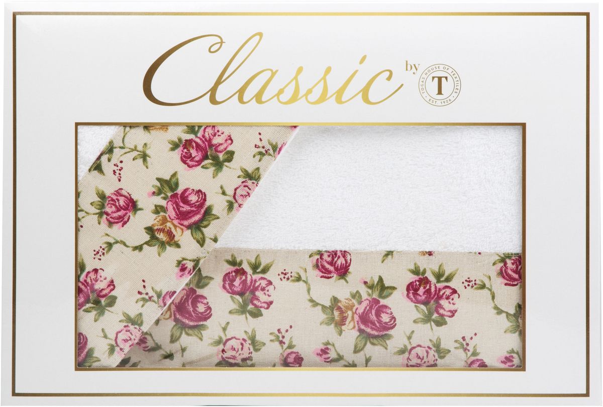 Набор полотенец Сlassic by Togas Адель, цвет: белый, 2 шт10.00.00.0923 Набор полотенец Сlassic by Togas Адель, цвет: белый, 2 шт10.00.00.0923АДЕЛЬ Комплект полотенец белый, 50х90/70х130, 2 предмета, хлопок.