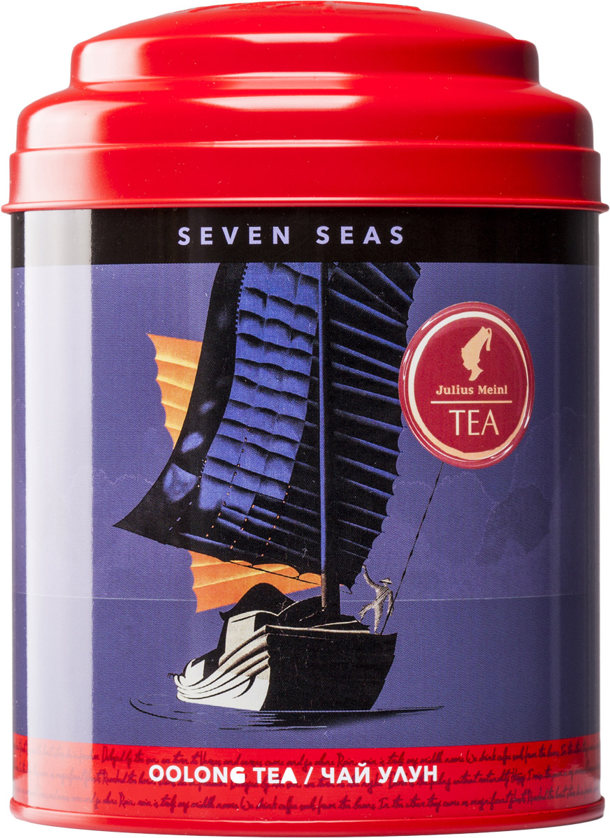 Julius Meinl Семь морей чай улун листовой, 50 г86896 Julius Meinl Семь морей чай улун листовой, 50 г86896Перед вами редкий утесный чай Да Хун Пао из региона Уишань, который отличается многогранностью вкуса и настроений: благородная горечь сочетается со сладостью вкуса, печеный аромат сменяется свежим послевкусием. Чай, способный штормить и умиротворять, непредсказуемый как само море, – для тех, кто слышит зов дальних странствий в своем сердце.