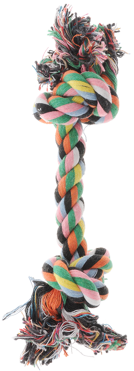 Игрушка для собак Каскад Канат. 2 узла, длина 20 см27799291 Игрушка для собак Каскад Канат. 2 узла, длина 20 см27799291Игрушка Каскад Канат. 2 узла станет любимым предметом для вашего питомца. Игрушка прочная и может выдержать огромное количество часов игры. Это идеальная замена косточке. Также изделие подойдет для бросков и игры в перетягивание. Длина игрушки: 20 см. Уважаемые клиенты! Обращаем ваше внимание на возможные изменения в цвете деталей товара. Поставка осуществляется в зависимости от наличия на складе.