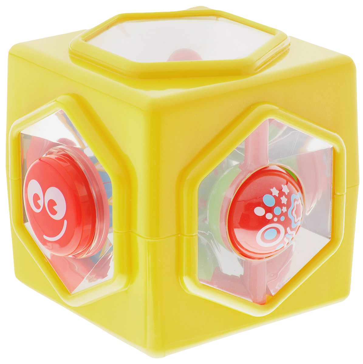 Playgo Развивающая игрушка Мульти-куб 5 в 1Play 1760 Playgo Развивающая игрушка Мульти-куб 5 в 1Play 1760Развивающая игрушка Playgo Мульти-куб. 5 в 1 предлагает малышу справиться сразу с пятью заданиями, направленными на развитие логического мышления, мелкой моторики и сенсорики. На пяти гранях куба имеются развлекательные и в то же время весьма полезные загадки, которые ребенок будет с увлечением пытаться разрешить. Задания подобраны с учетом возраста, поэтому не окажутся чересчур сложными или трудоемкими. Преимуществом является тот факт, что загадки кубика можно разгадывать бесконечно, поскольку всегда можно найти верное решение по-разному. Данная развивающая игрушка предназначена для детей возрастом от 6 месяцев.