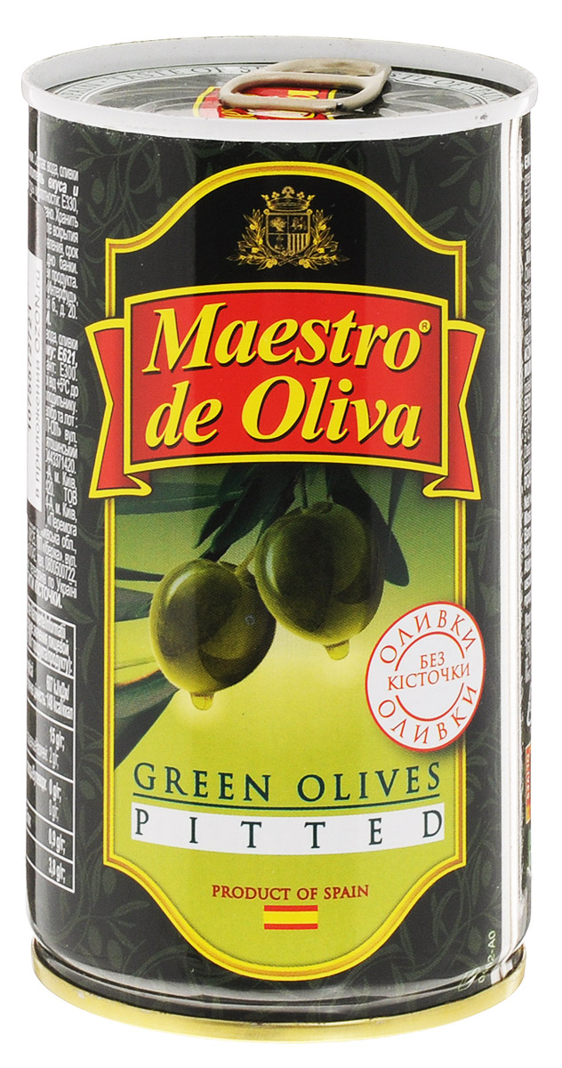 Maestro de Oliva оливки крупные без косточек, 350 г0710067 Maestro de Oliva оливки крупные без косточек, 350 г0710067Maestro de Oliva - превосходные крупные оливки без косточек. Оливки и маслины от Maestro de Oliva на протяжении последних лет являются лидером продаж на российском рынке, благодаря широкому ассортименту и неизменно высокому качеству. Уважаемые клиенты! Обращаем ваше внимание на то, что упаковка может иметь несколько видов дизайна. Поставка осуществляется в зависимости от наличия на складе.