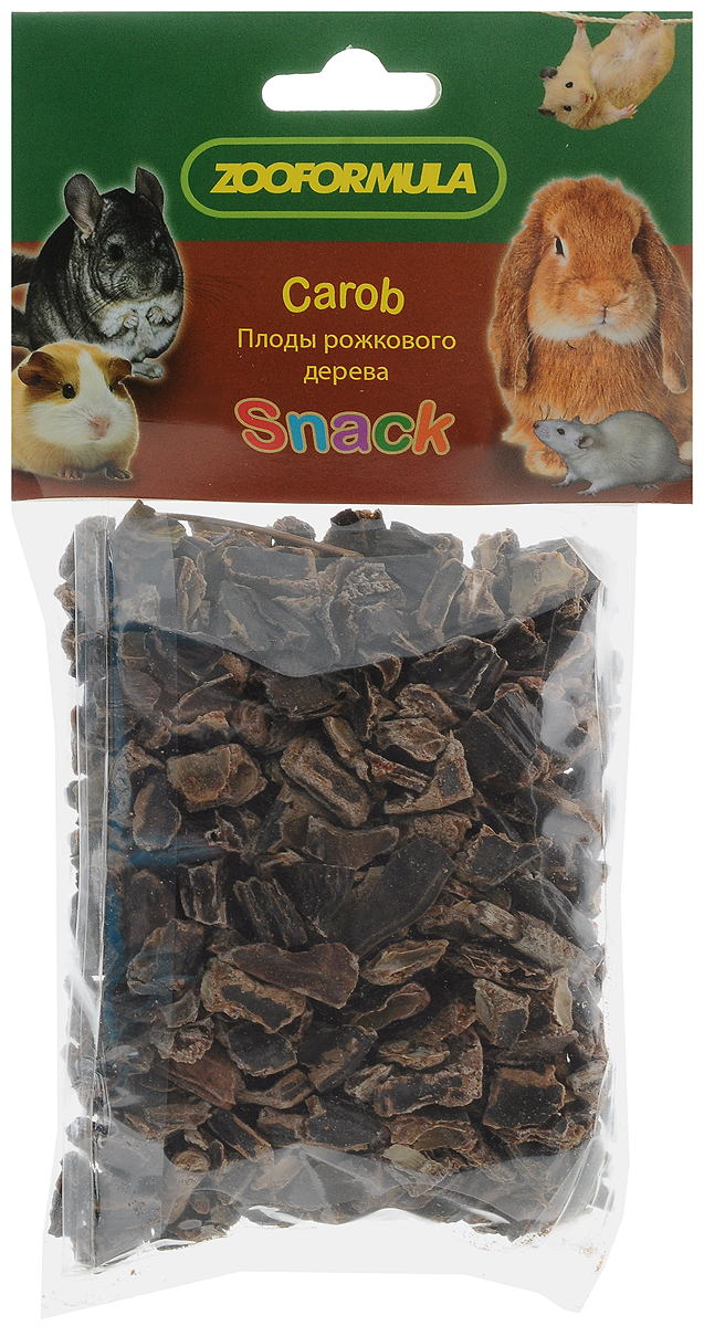 Лакомство для грызунов Zooformula Плоды рожкового дерева, 200 г00-00000066 Лакомство для грызунов Zooformula Плоды рожкового дерева, 200 г00-00000066Лакомство Zooformula Плоды рожкового дерева богато натуральными пищевыми волокнами, которые оказывают благотворный эффект на микрофлору кишечника вашего любимца. Продукт содержит широкий набор витаминов и минеральных веществ. При регулярном употреблении плодов рожкового дерева повышается жизненный тонус и снижается уровень холестерина в крови вашего питомца. Состав: плоды рожкового дерева. Товар сертифицирован.