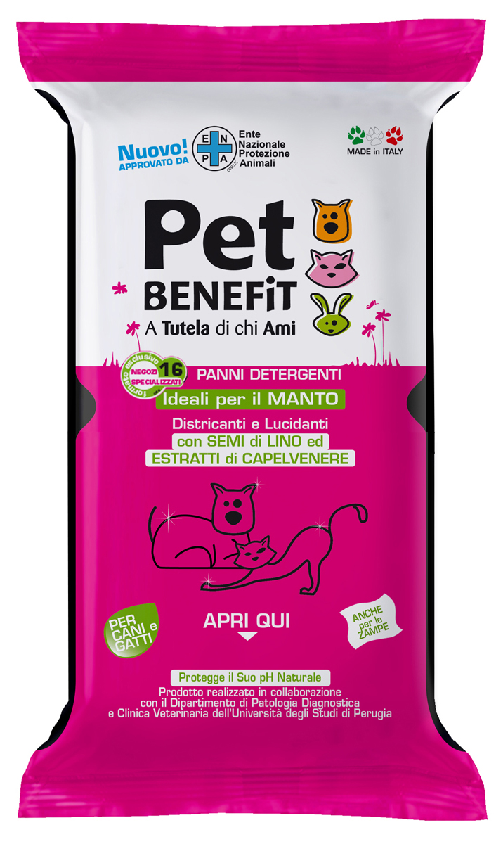 Очищающие влажные салфетки Pen Benefit, для ухода за шерстью животных, 12 шт048002RU Очищающие влажные салфетки Pen Benefit, для ухода за шерстью животных, 12 шт048002RUВлажные салфетки для ухода за шерстью домашних питомцев со смягчающим и ламинирующим эффектом. Содержит экстракты семян льна и гинкго. Идеально подходит для ежедневного ухода дома и на улице. Не содержит пены, не требует смывания. Идеально подходит для всех типов шерсти, не содержат спирта. Тонкий аромат оставляет естественный запах шерсти и не оставляет неприятных запахов, которые раздражают. Благодаря практичной упаковке является хорошим помощником в области гигиены животных у себя дома или на открытом воздухе. Быстрая, безопасная и удобная чистка без применения воды. Инструкция по применению: Снимите полотенце, протрите шерстку животного, не используя воду. Храните в плотно закрытой упаковке. Предупреждение: Используйте только для животных. Не выбрасывайте салфетками в унитаз. Храните вдали от детей. Используйте в течение 3-х месяцев после открытия. Содержание: 12 штук.