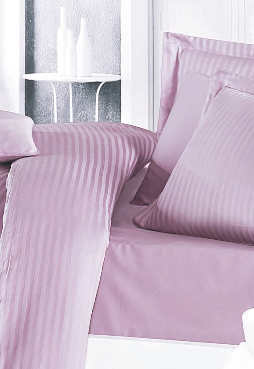 Комплект белья Clasy Stripe Satin, евро, наволочки 50х70, цвет: лиловый. 52375237 Комплект белья Clasy Stripe Satin, евро, наволочки 50х70, цвет: лиловый. 52375237Товары под брендом Clasy изготовлены в Турции из высококачественного хлопка на одной из ведущих фабрик. Все изделия упакованы в подарочные картонные коробки, к которым прилагается фирменный пакет с логотипом.