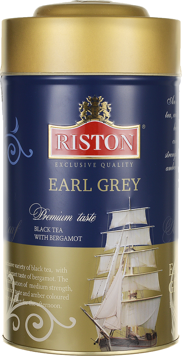 Riston Эрл грей черный листовой чай стандарта FBOP, 200 г4792156001364 Riston Эрл грей черный листовой чай стандарта FBOP, 200 г4792156001364Riston Эрл грей - эксклюзивный сорт цейлонского черного чая с богатым изысканным ароматом бергамота. Гармоничное сочетание средней крепости, восхитительного насыщенного вкуса и янтарного настоя идеально для послеобеденного времени.