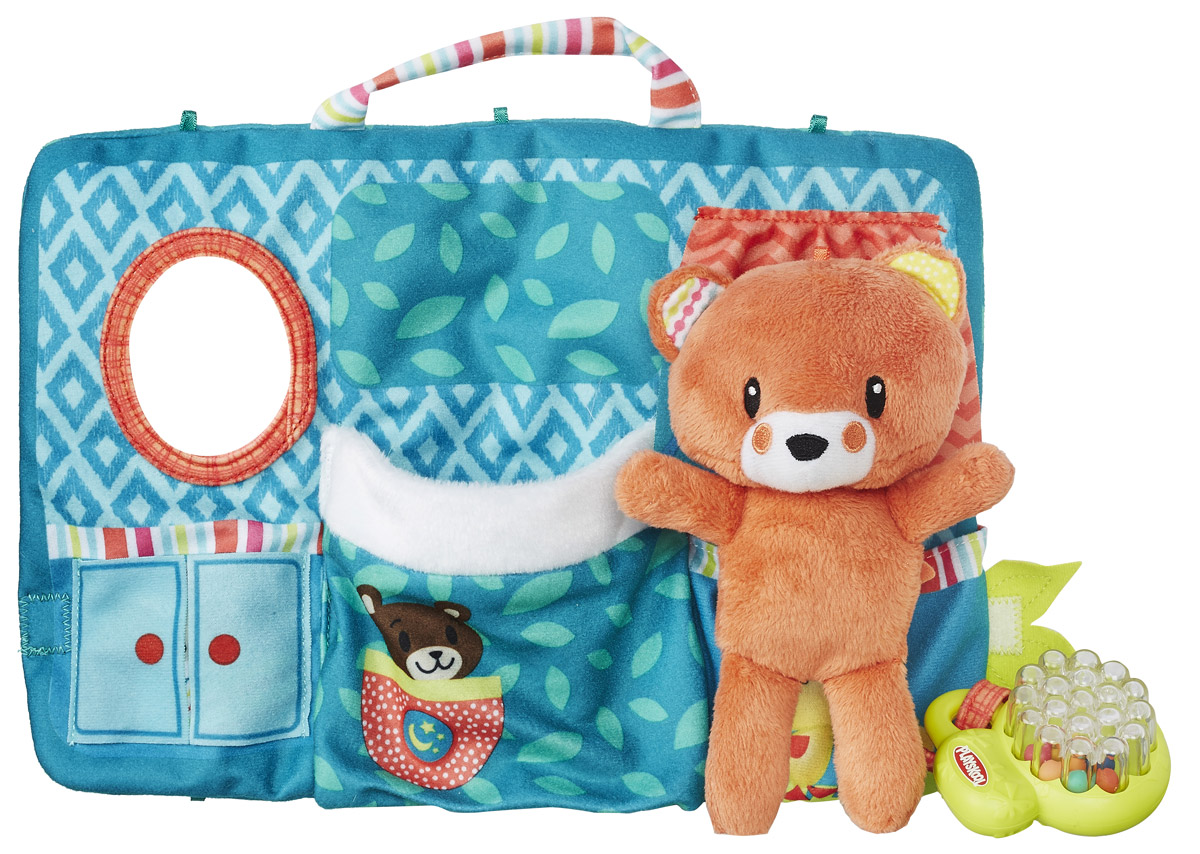 Playskool Развивающая игрушка Первые плюшевые друзьяB6290EU4_мишка/оранжевый Playskool Развивающая игрушка Первые плюшевые друзьяB6290EU4_мишка/оранжевыйРазвивающая игрушка Playskool Первые плюшевые друзья создана специально для малышей в возрасте от 9 месяцев. Игрушка представлена в виде рыжего медвежонка. В комплект входит домик, выполненный из текстиля и оснащенный зеркалом и погремушкой. Мишку можно положить в кармашек домика. Таким образом,например, ваш ребенок будет укладывать своего друга спать, что научит его заботе о близком и поощрит самостоятельность. Этот очаровательный медвежонок сможет стать настоящим другом для вашего малыша.