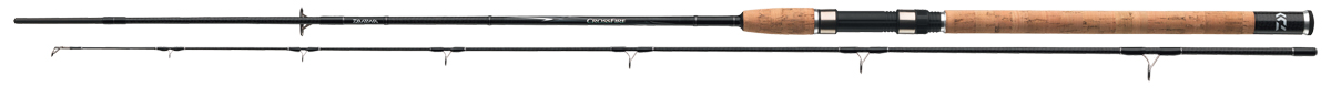 Спиннинг штекерный Daiwa Crossfire CF902XHFS-AD 2,70м (50-180г)54171 Спиннинг штекерный Daiwa Crossfire CF902XHFS-AD 2,70м (50-180г)54171Серия Crossfire убедительна во всех своих характеристиках. Широкая линейка продукции с различными тестами и длиной дает возможность выбрать спиннинг для любых техник ловли. Crossfire идеально сбалансирован и, благодаря своему жесткому строю (начиная от теста 40г), прекрасно подходит для ловли на мягкие приманки. Спиннинги с тестом менее 40г не такие жесткие, поэтому хорошо подходят для ловли на блесны и т.д. Бланки премиум качества из плетеного графитового волокна демонстрируют великолепное соотношение цены и качества. Проверьте сами! Оснащены кольцами из оксида титана, пробковой рукояткой, чувствительным бланком из графитового волокна. Поставляется в транспортировочном тубусе.