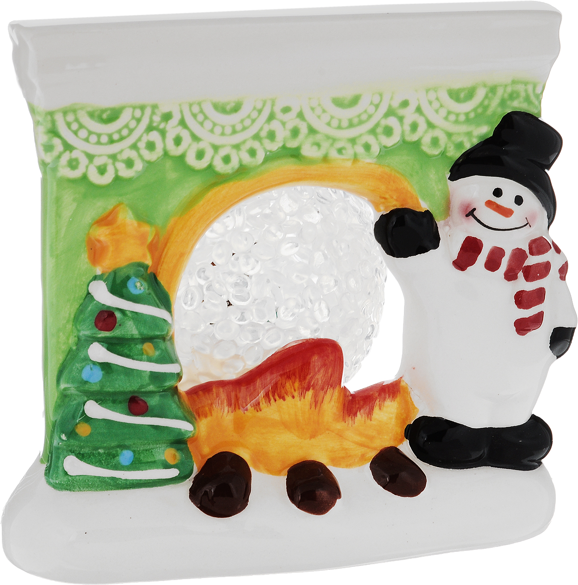 Фигурка деоративная House & Holder Камин, с подсветкой, 10 х 7 х 9,5 смDP-B63-131898B/13189 Фигурка деоративная House & Holder Камин, с подсветкой, 10 х 7 х 9,5 смDP-B63-131898B/13189Фигурка декоративная House & Holder Камин, выполненная из керамики, станет оригинальным подарком для всех любителей необычных вещей. Изделие работает от батареек типа LR44 (входят в комплект). Изысканный сувенир станет прекрасным дополнением к интерьеру. Вы можете поставить фигурку в любом месте, где она будет удачно смотреться и радовать глаз. Диаметр шара: 5 см.