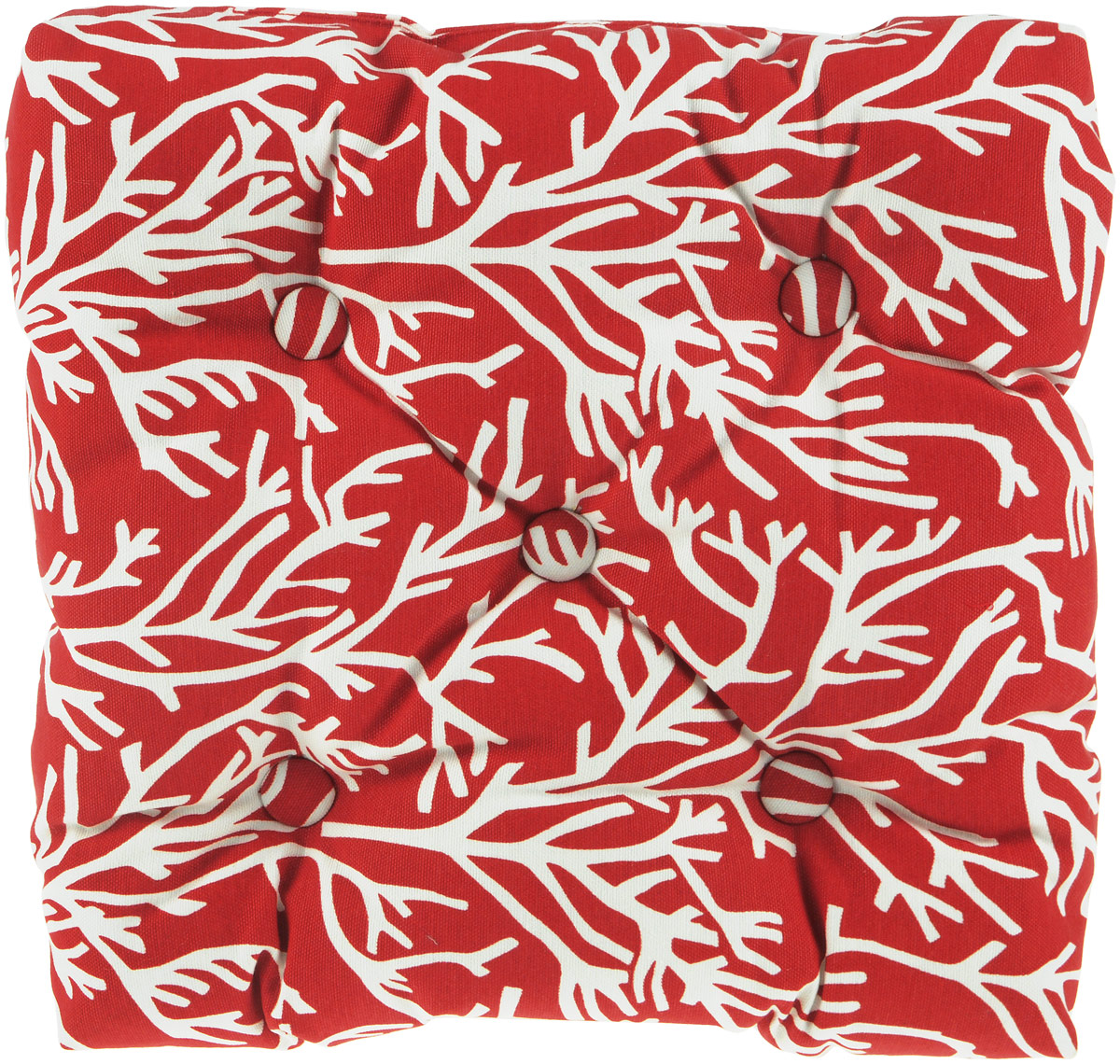 Подушка на стул KauffOrt Красное море, цвет: красный, 40 x 40 см3121713140 Подушка на стул KauffOrt Красное море, цвет: красный, 40 x 40 см3121713140Подушка на стул KauffOrt Красное море не только красиво дополнит интерьер кухни, но и обеспечит комфорт при сидении. Чехол выполнен из хлопка и полиэстера, а наполнитель из холлофайбера. Подушка легко крепится на стул с помощью завязок. Правильно сидеть - значит сохранить здоровье на долгие годы. Жесткие сидения подвергают наше здоровье опасности. Подушка с мягким наполнителем поможет предотвратить большинство нежелательных последствий сидячего образа жизни. Толщина подушки: 10 см.