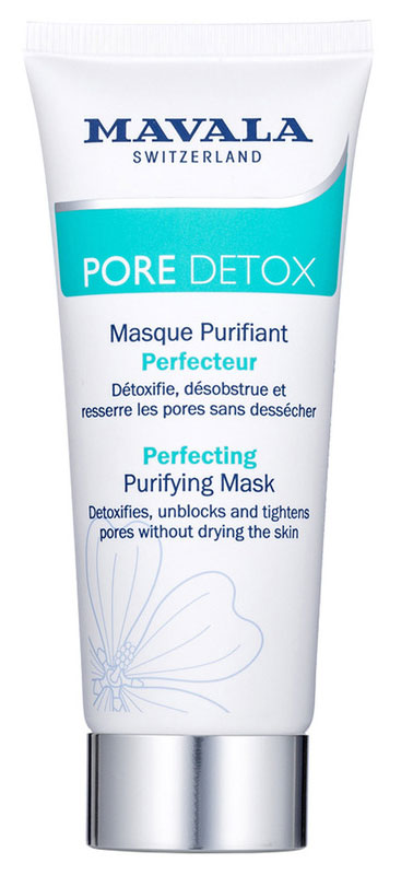 Mavala Очищающая Детокс-Маска Pore Detox Perfecting Purifying Mask 65 мл07-309 Mavala Очищающая Детокс-Маска Pore Detox Perfecting Purifying Mask 65 мл07-309Агрессивное воздействие внешней среды и гормональные сбои могут стать причиной появления несовершенств, жирного блеска и расширенных пор. Решение - использование средств Pore Detox , которые регулируют работу сальных желез. Очищающая Детокс-Маска от швейцарского бренда Mavala предназначена для нормализующего ухода за кожей лица. Входит в линейку Pore Detox. Средство удаляет загрязнения, выводит токсины и сужает поры, делая их менее заметными. Оно не пересушивает кожу и не нарушает ее защитный барьер. Благодаря экстракту альпийского Кипрея маска регулирует выработку себума, а минерал Перлит (в высокой концентрации) абсорбирует избыток кожного жира. Всего за 10 минут жирный блеск исчезает, кожа чистая, гладкая и матовая. Поры менее заметны. В состав входят только безопасные и экологически чистые компоненты. Естественный pH. Без отдушек и парабенов. Для усиления эффекта, маску смывать сначала теплой, а затем холодной водой. Это позволить сузить поры. При комбинированной коже...