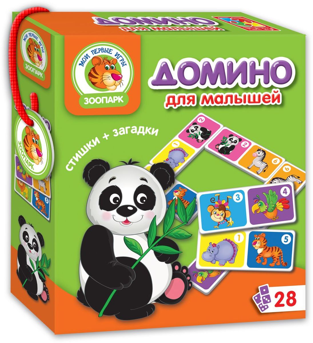 Vladi Toys Обучающая игра Зоопарк VT2100-02VT2100-02 Vladi Toys Обучающая игра Зоопарк VT2100-02VT2100-02Обучающая игра Vladi Toys Зоопарк - веселая игра для семейного досуга. Правила такие же, как и в обычной игре Домино. В комплект входят 28 доминошек. Количество игроков: от 2-х до 4-х.