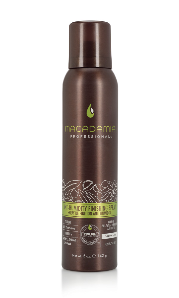 Macadamia Professional Финиш-спрей Защита от влаги, 150 мл Macadamia Professional Финиш-спрей Защита от влаги, 150 мл