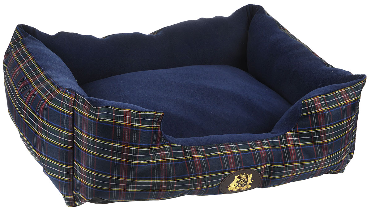 Лежак для животных ЗооМарк Pets Couture, цвет: синий, желтый, красный, 64 х 49 х 17 см004364-С Лежак для животных ЗооМарк Pets Couture, цвет: синий, желтый, красный, 64 х 49 х 17 см004364-СЛежак ЗооМарк Pets Couture обязательно понравится вашему питомцу. Он выполнен из высококачественных материалов, а наполнитель из мягкого синтепуха. Такой материал не теряет своей формы долгое время. Изделие оснащено съемной подстилкой. Высокие борта обеспечат вашему любимцу уют, ему сразу же захочется забраться на лежак, там он сможет отдохнуть и подремать в свое удовольствие. Мягкий лежак станет излюбленным местом вашего питомца, подарит ему спокойный и комфортный сон, а также убережет вашу мебель от многочисленной шерсти.