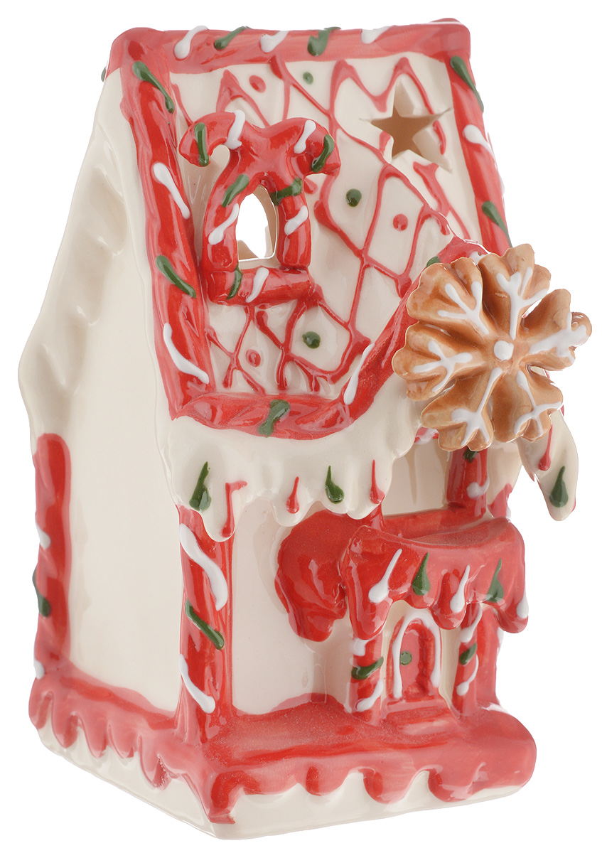 Подсвечник декоративный House & Holder Домик, высота 14,5 смDP-B83-131016-4D/C Подсвечник декоративный House & Holder Домик, высота 14,5 смDP-B83-131016-4D/CНовогодний подсвечник House & Holder Домик изготовлен из керамики. С обратной стороны подсвечника есть отверстие, куда вставляется свеча. По всей поверхности подсвечника расположены небольшие декоративные отверстия, через которые свет свечи будет проникать наружу и озарять собой все вокруг. Новогодние украшения всегда несут в себе волшебство и красоту праздника. Создайте в своем доме атмосферу тепла, веселья и радости, украшая его всей семьей.