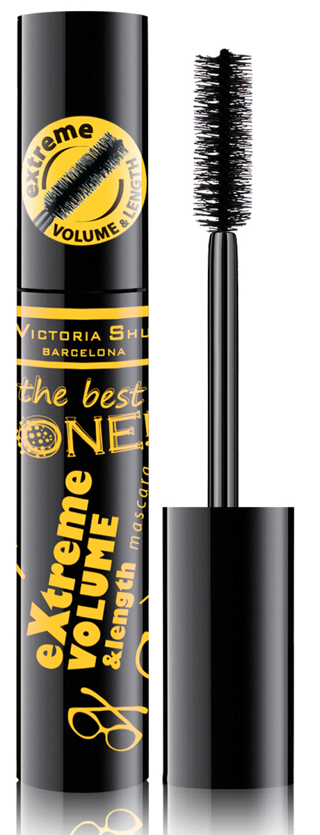 Victoria Shu Тушь для ресниц Extreme Volume&Length, 11мл1175V15765 Victoria Shu Тушь для ресниц Extreme Volume&Length, 11мл1175V15765Тушь дарит ресницам фантастический объем, а также удивительную легкость. Она кардинально меняет традиционный подход к макияжу ресниц. Благодаря улучшенной формуле подвижны, тушь не осыпается и не оставляет следов на веке. Щеточка позволяет изящно прокрасить каждую ресничку, а твердые параллельные щетинки создают объем и элегантную длину.