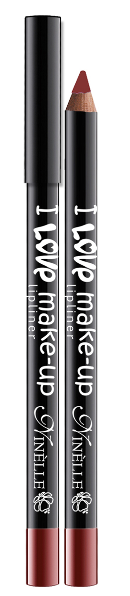 Ninelle Карандаш для губ I Love Make-Up №198, 1.5г1171N10881 Ninelle Карандаш для губ I Love Make-Up №198, 1.5г1171N10881Текстура нового поколения для мягкого и легкого нанесения и надежной устойчивости. Высокая концентрация пигментов в формуле карандашей и их идеальное распределение в текстуре, яркий цвет без недостатков.