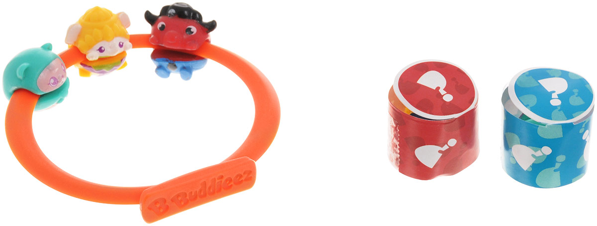 1TOY Набор фигурок BBuddieez 5 персонажей и браслетТ59259 1TOY Набор фигурок BBuddieez 5 персонажей и браслетТ59259Набор фигурок 1TOY BBuddieez - это набор коллекционных монстриков-шармиков для девочек и мальчиков от 5 лет. Их можно прикреплять к браслетам, шнуркам, волосам, рюкзакам, на ручки и карандаши, на одежду. С монстриками можно придумать различные увлекательные игры, собирать и обмениваться с друзьями. Две фигурки в наборе являются сюрпризом. Только открыв упаковку, можно узнать, какие фигурки достались именно вам. В наборе 5 фигурок монстриков и браслет.
