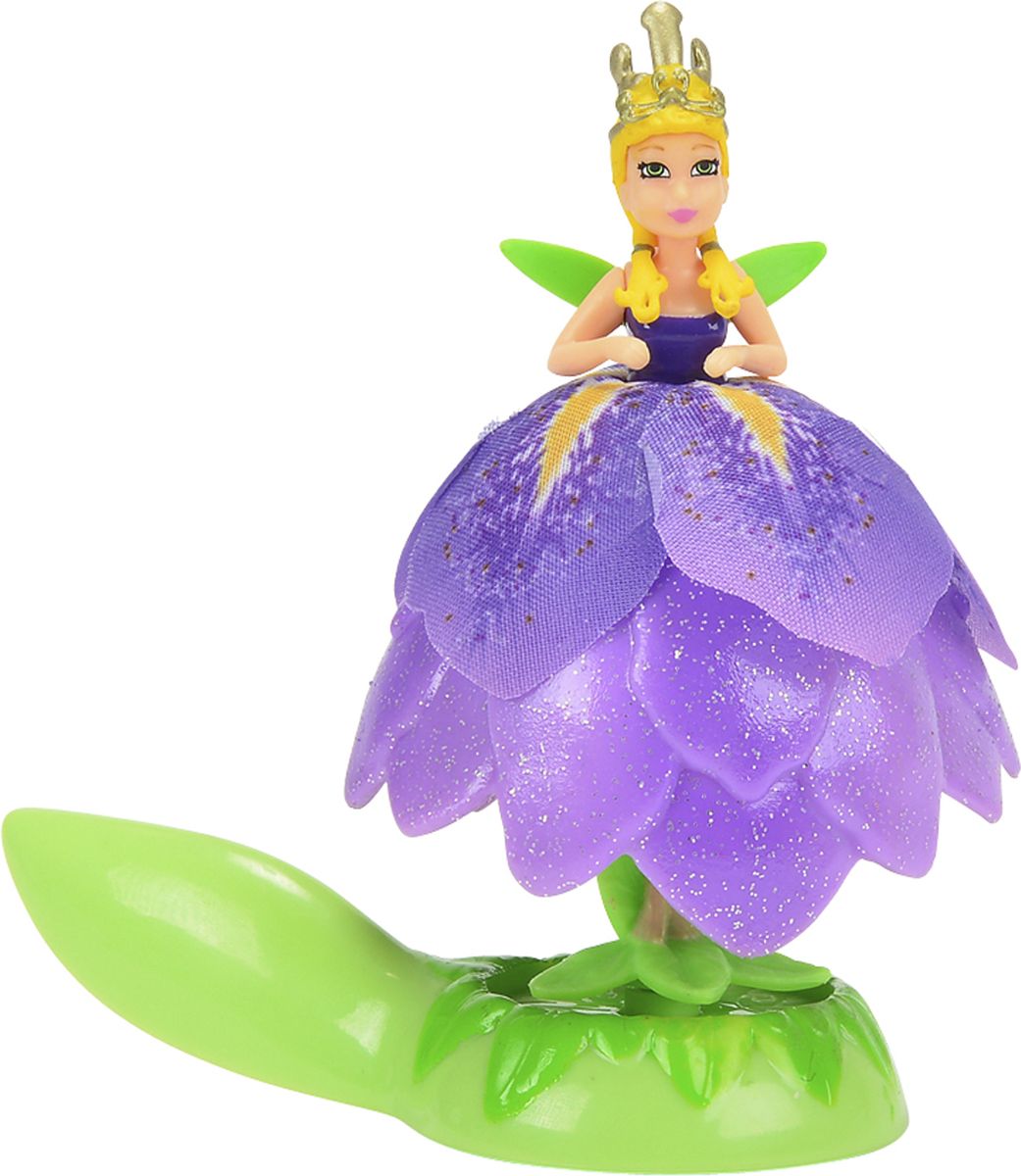 Simba Фигурка Фея Yuriko9201559 Simba Фигурка Фея Yuriko9201559Изящная фигурка феи Yuriko понравится любой маленькой принцессе. Yuriko - это красавица-фея в пышном платье и с диадемой на голове. Нижняя юбочка феи выполнена из специального резинового материала. Если только потянуть фигурку за юбку, то она превращается в роскошный цветок с тонким стеблем. Ручки и голова у фигурки подвижные. Фигурка закреплена на декоративном подиуме, который оснащен удобной ручкой для переноски. Подиум дополнен маленькими колесами.