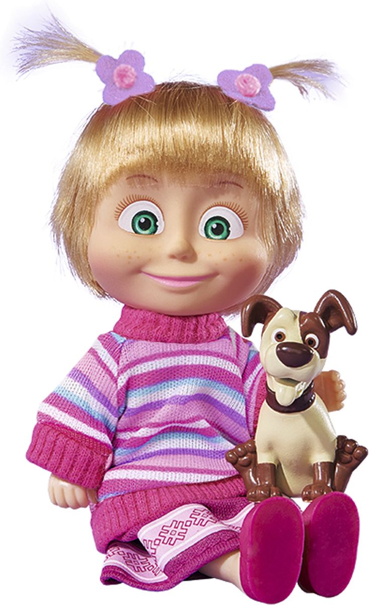 Simba Кукла Маша с животным, 12 см9302117 Simba Кукла Маша с животным, 12 см9302117Кукла Маша и Медведь из серии Друзья-животные, от производителя Simba порадует любого поклонника известного мультсериала про озорную девочку и медведя. На этот раз у Маши имеется любимый питомец. Кукла небольшого размера, поэтому ее можно будет брать с собой на прогулку, в путешествие.