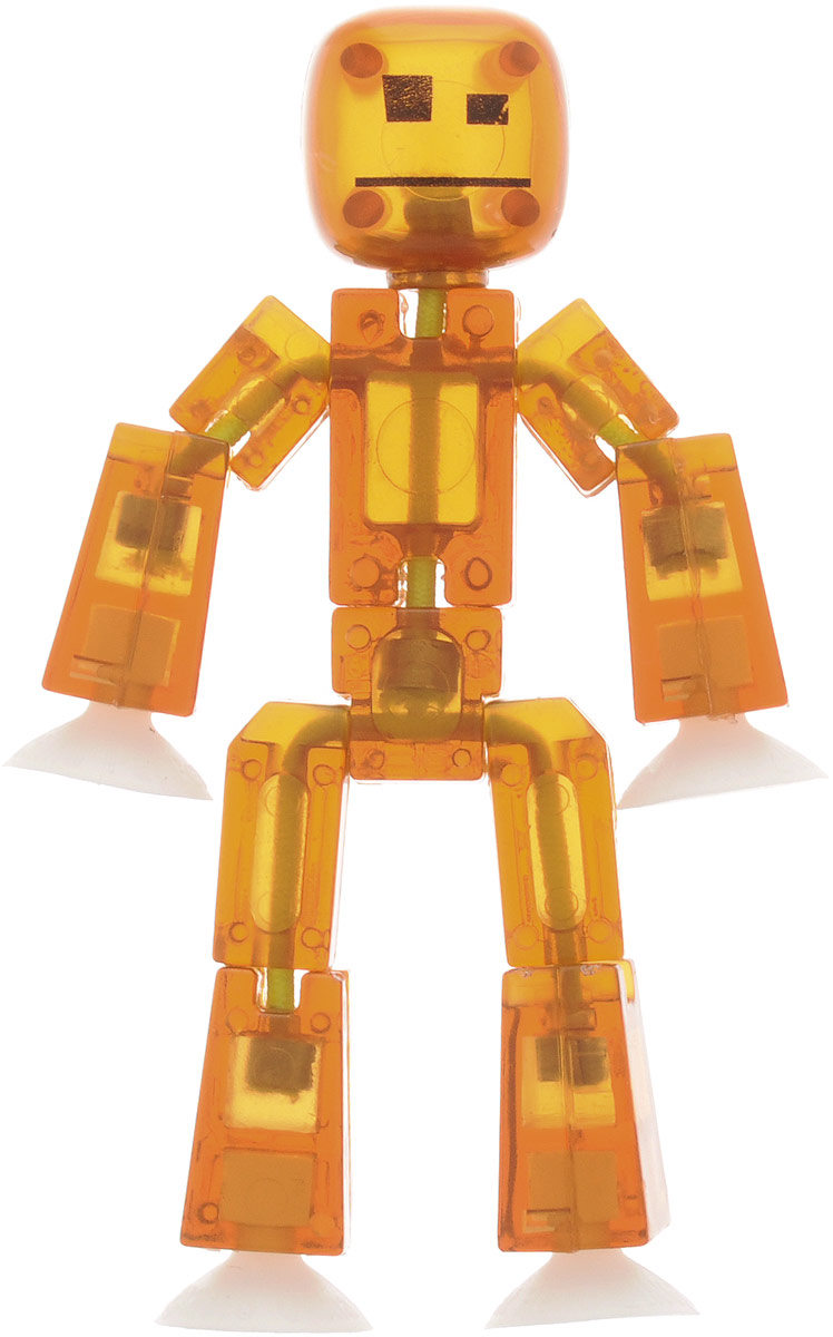 Stikbot Фигурка Стикбот цвет коричневыйTST616_коричневый Stikbot Фигурка Стикбот цвет коричневыйTST616_коричневыйСтудия анимации Stikbot - это возможность дать жизнь собственным мультфильмам просто и с удовольствием. Уникальная фигурка стикбота поможет вам создать забавные видеоролики с использованием специального приложения для мобильных устройств, которое вы можете скачать бесплатно на App Store и Google Play. Фигурка выполнена из полупрозрачного пластика. Уникальная конструкция человечка позволяет придавать ему различные позы и фиксировать его в разных положениях. На руках и ногах фигурки находятся присоски - с их помощью вы можете крепить человечка к любым плоским поверхностям.