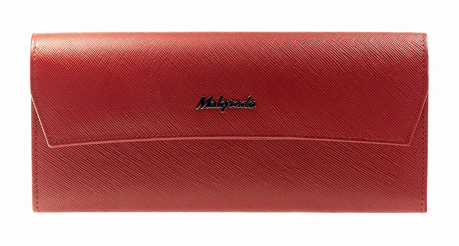 Кошелек женский Malgrado, цвет: красный. 75504-13801D75504-13801D Кошелек женский Malgrado, цвет: красный. 75504-13801D75504-13801DЭлегантный кошелек Malgrado изготовлен из высококачественной натуральной кожи с декоративным фактурным тиснением, оформлен металлической фурнитурой с символикой бренда. Изделие содержит одно отделение, закрывающееся клапаном на кнопку. Внутри расположены: три отделения для купюр, карман для мелочи на застежке-молнии, два кармана для мелких документов, три кармашка для визиток и кредитных карт. Снаружи, на задней стороне кошелька, расположен открытый карман. Изделие упаковано в фирменную металлическую коробку. Стильный кошелек не оставит равнодушной ни одну представительницу прекрасной половины человечества.