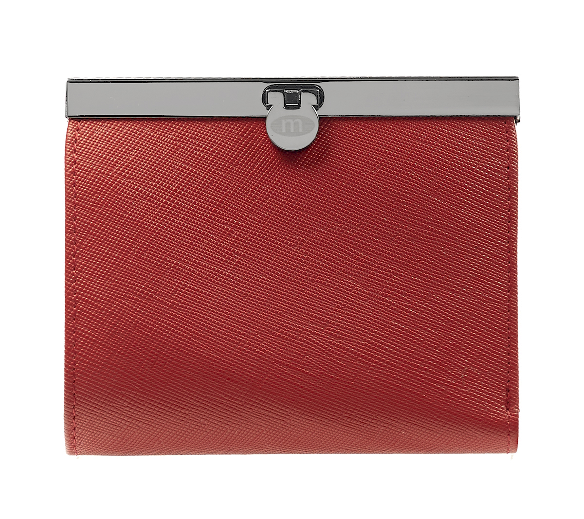 Кошелек женский Malgrado, цвет: красный. 44009-1380144009-13801D Red Кошелек женский Malgrado, цвет: красный. 44009-1380144009-13801D RedКомпактный женский кошелек Malgrado выполнен из натуральной кожи с декоративным тиснением и оформлен металлической фурнитурой с символикой бренда. Изделие закрывается на замок-вертушку. Внутри расположены три отделения для купюр, одно из которых закрывается на молнию, отделение для монет с клапаном на кнопке, три боковых кармана, два из которых с прозрачными вставками из пластика, три накладных кармашка для пластиковых карт. Изделие поставляется в фирменной упаковке. Кошелек Malgrado станет отличным подарком для человека, ценящего качественные и практичные вещи.