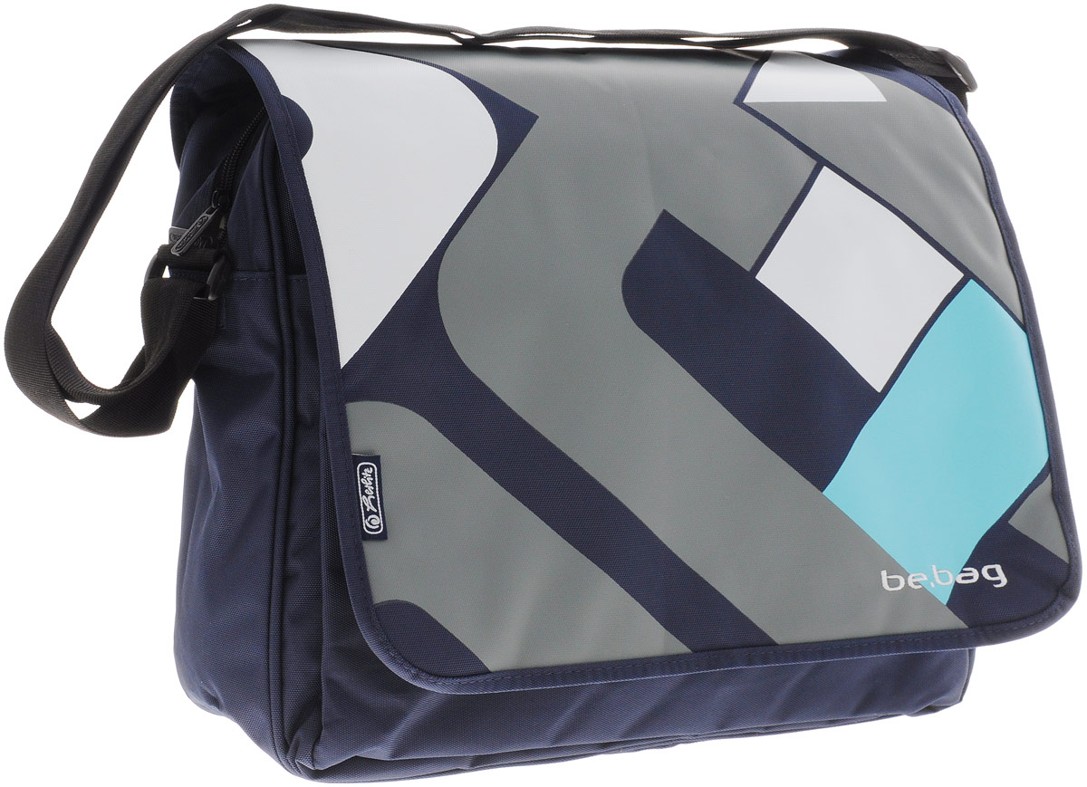 Herlitz Сумка школьная Be Bag Crossing 1141035411410354 Herlitz Сумка школьная Be Bag Crossing 1141035411410354Прочная и вместительная школьная сумка Herlitz Be Bag. Crossing смотрится элегантно в любой ситуации. Сумка имеет одно отделение на молнии, которое закрывается сверху откидывающимся клапаном. Клапан на кнопках, съемный. Внутри отделения находятся два открытых сетчатых кармана и потайной карман на молнии. Спереди сумки расположен карман на молнии, содержащий мягкую перегородку, сетчатый карман, небольшой карман на молнии, кармашек с мягкой подкладкой для мобильного телефона и карабин для ключей. Широкая лямка регулируется по длине. Такую сумку можно использовать для повседневных прогулок, учебы, отдыха и спорта, а также как элемент вашего имиджа. Лаконичный и сдержанный дизайн подчеркнет индивидуальность и порадует своей функциональностью.