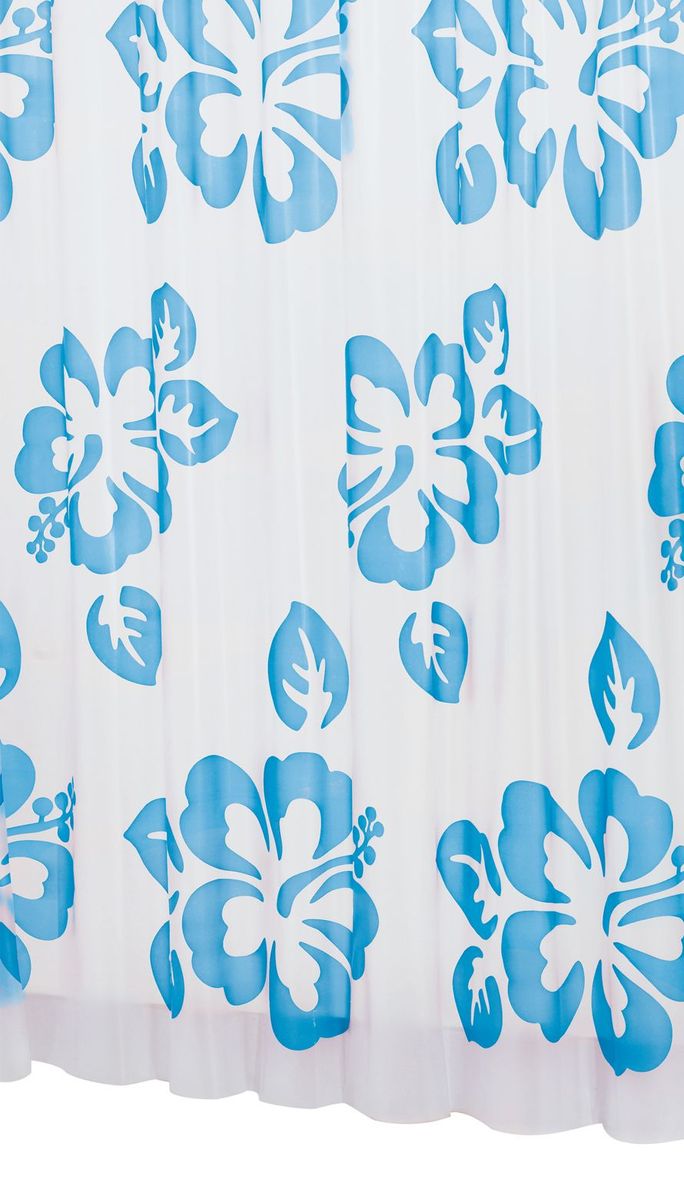 Штора для ванной комнаты Ridder Flowerpower, цвет: синий, голубой, 180 х 200 см32353 Штора для ванной комнаты Ridder Flowerpower, цвет: синий, голубой, 180 х 200 см32353Высококачественная немецкая штора для душа создает прекрасное настроение. Продукты из эколена не имеют запаха и считаются экологически чистыми. Ручная стирка. Не гладить.