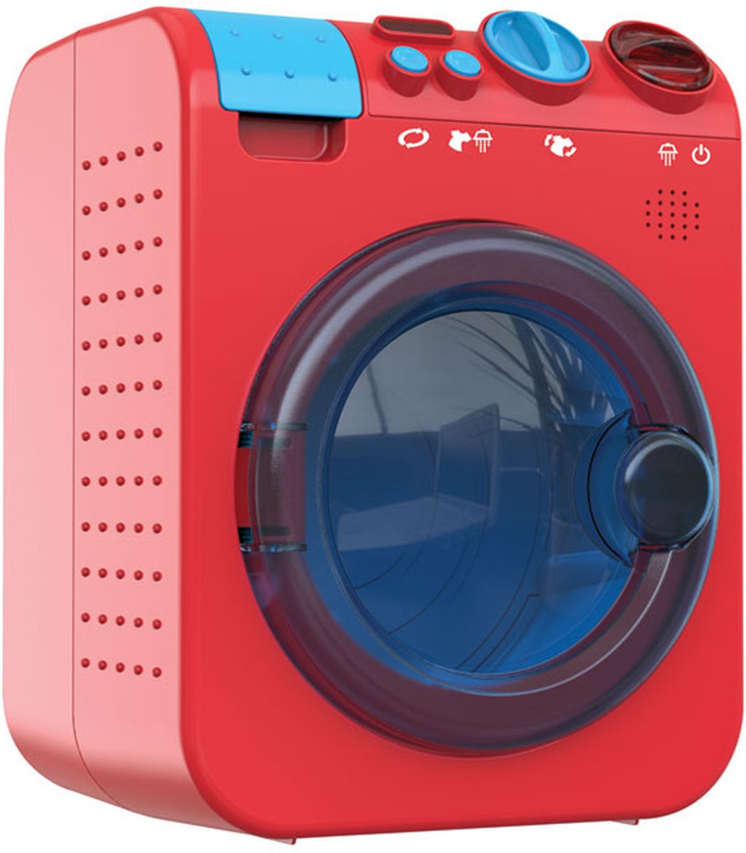 HTI Стиральная машина Smart1684020.00 HTI Стиральная машина Smart1684020.00Стиральная машинкаSmart. Со световыми и звуковыми эффектами. С открывающейся дверцей, крутящимся барабаном и ящичком для моющих средств. Необходимы батарейки: 3 AA (в комплект не входят). Для детей от 3-х лет Высота игрушки в собранном виде 25 см. Размер в собранном виде: 20х19х25,5