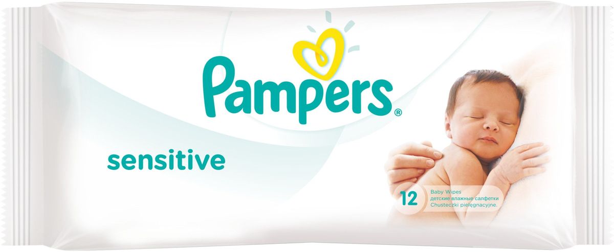 Pampers Детские влажные салфетки Sensitive 12 шт81483411 Pampers Детские влажные салфетки Sensitive 12 шт81483411Каждый малыш нуждается в нежном очищении, именно поэтому влажные салфетки Pampers Sensitive позволяют бережно заботиться о детской коже. Благодаря своей уникальной мягкой текстуре SoftGrip и дополнительному увлажнению, они очищают кожу малыша еще нежнее, чем раньше, поддерживая естественный уровень pH. Товар сертифицирован.