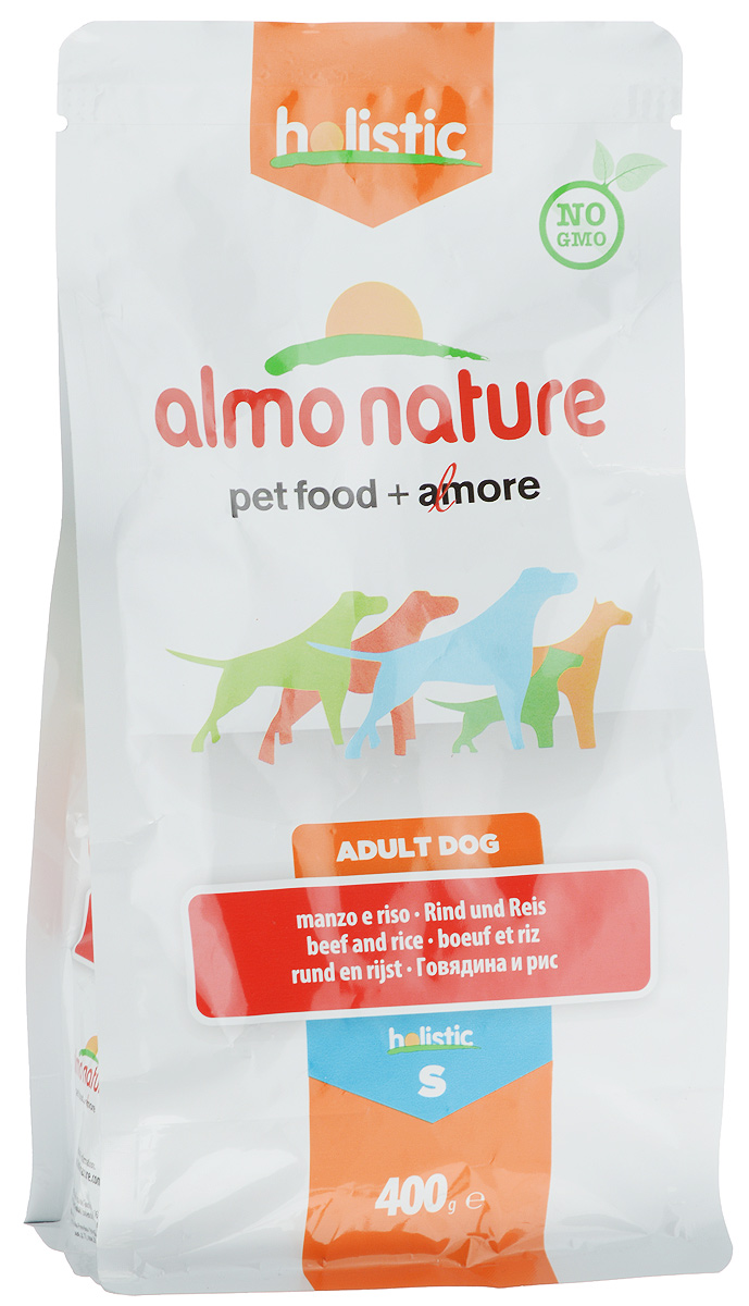 Корм сухой Almo Nature для взрослых собак малых пород, с говядиной и рисом, 400 г10373 Корм сухой Almo Nature для взрослых собак малых пород, с говядиной и рисом, 400 г10373Корм сухой Almo Nature представляет собой полноценное питание для взрослых собак малых пород. Высокое содержание свежей говядины делает этот продукт более привлекательными для собак и повышает усвояемость. Товар сертифицирован.