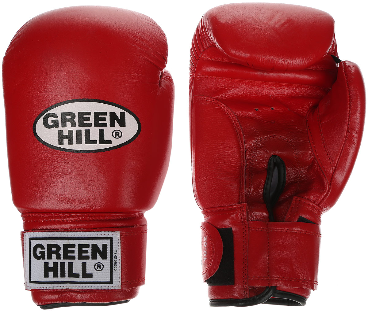 Перчатки боксерские Green Hill Super Star, цвет: красный, белый. Вес 14 унций. BGS-1213сBGS-1213с Перчатки боксерские Green Hill Super Star, цвет: красный, белый. Вес 14 унций. BGS-1213сBGS-1213сБоксерские перчатки Green Hill Super Star предназначены для использования профессионалами. Подойдут для спаррингов и соревнований. Верх выполнен из натуральной кожи, наполнитель - из вспененного полимера. Отверстие в области ладони позволяет создать максимально комфортный терморежим во время занятий. Манжет на липучке способствует быстрому и удобному надеванию перчаток, плотно фиксирует перчатки на руке.
